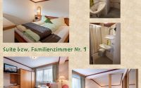 Zimmer 9 Collage:
Suite bzw. Familienzimmer
